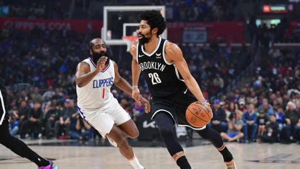 Brooklyn Nets guard Spencer Dinwiddie